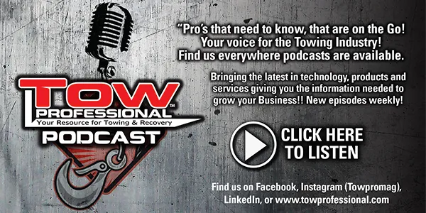Tow Professional podcast promotion